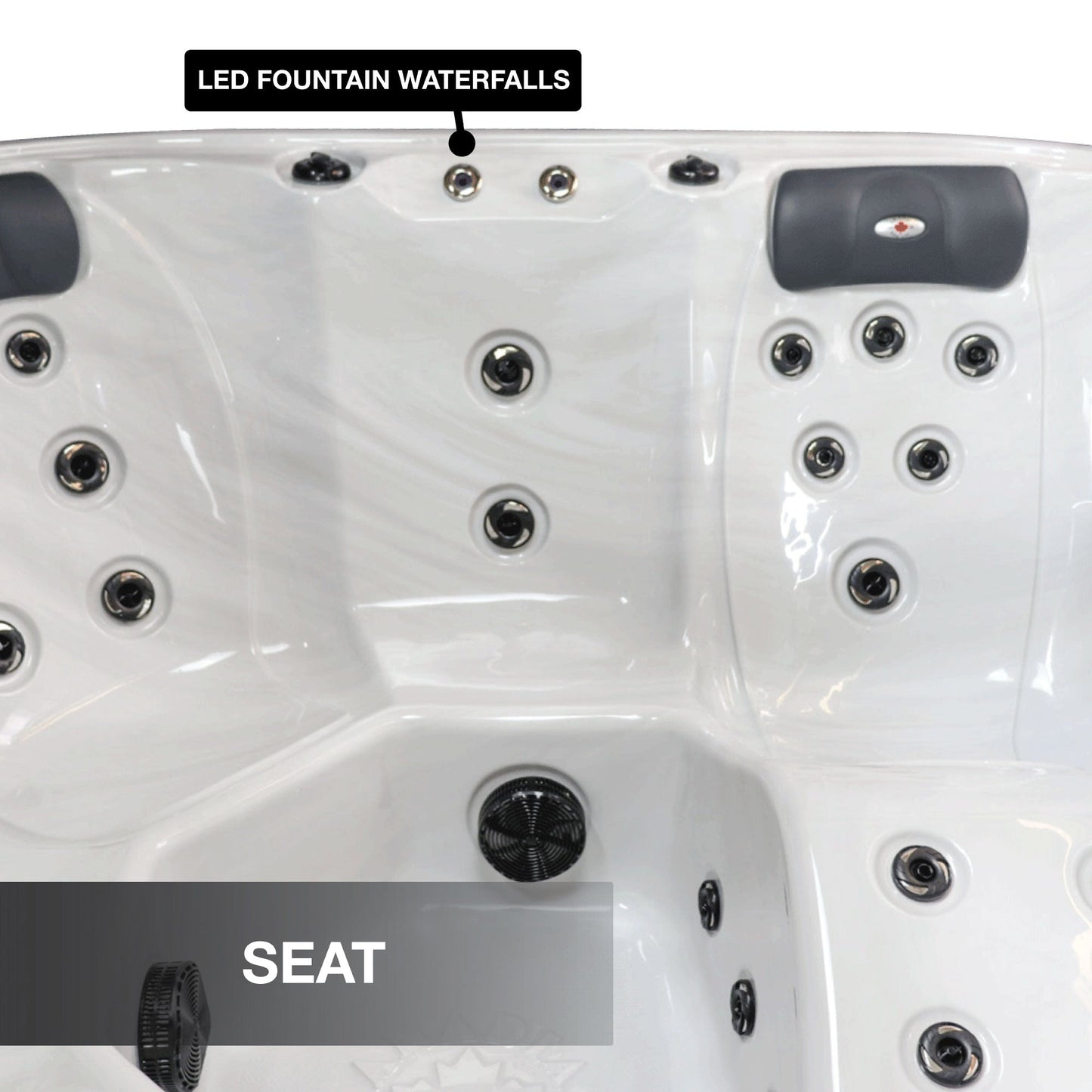 Cambridge 6-Person 34-Jet Hot Tub